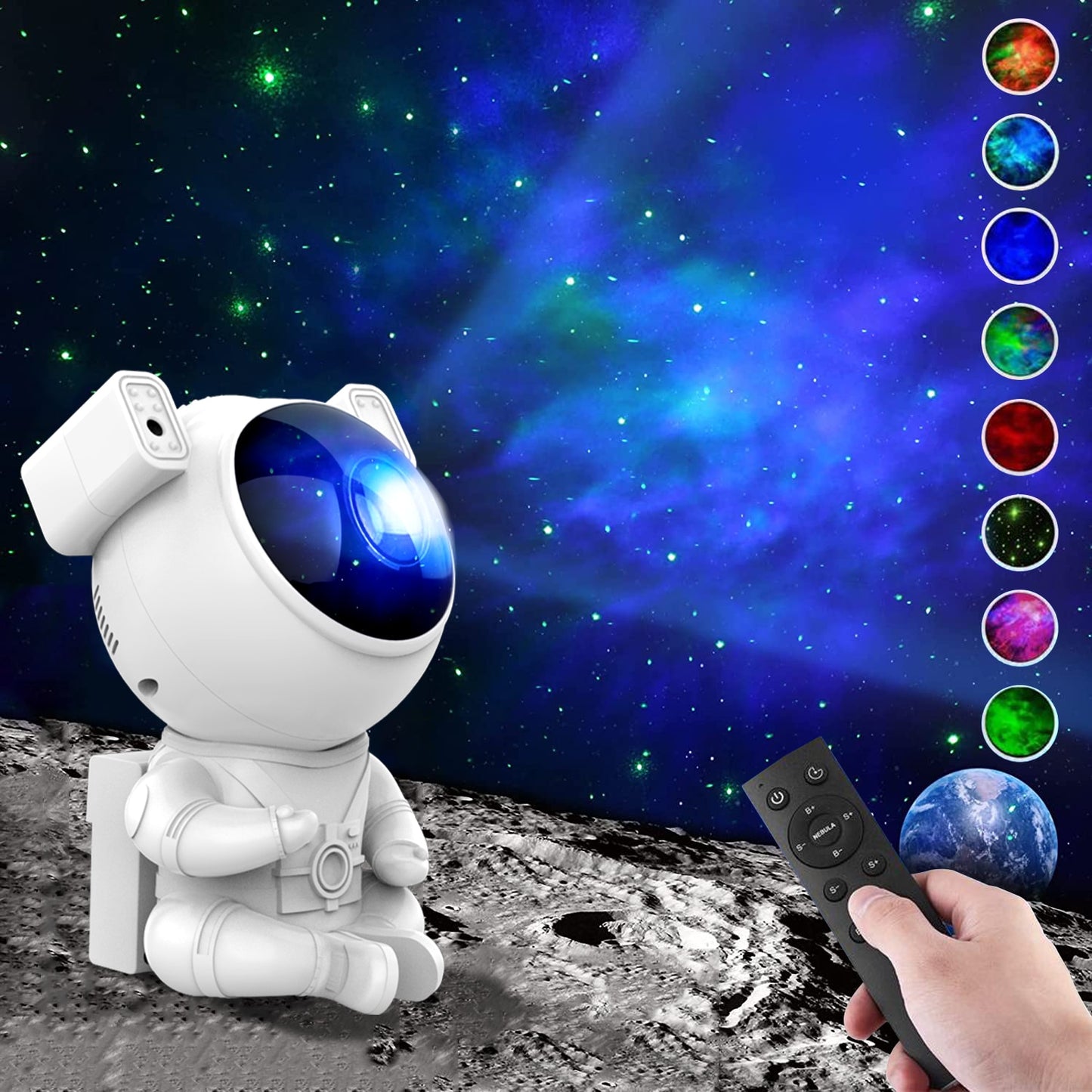 Galaxy Groove Astronaut Projector